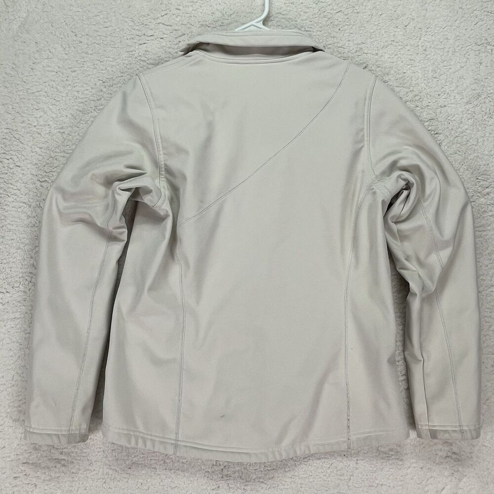 Vintage Nike ACG Jacket Womens Medium Cream‎ Y2K Full Zip Soft Shell Outdoors - Picture 10 of 10